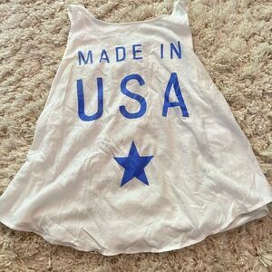 New Wildfox white made in the USA tank top